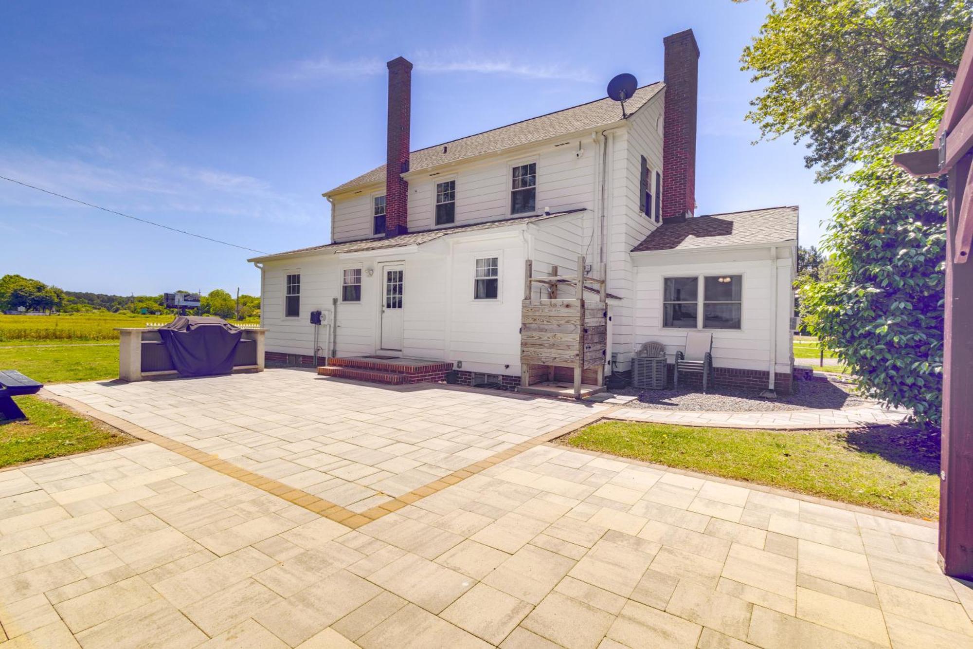 Updated Cape Charles Home About 2 Mi To Beachfront! Экстерьер фото